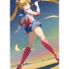 Anime Cute S Sailor Girl M Moon Poster Paper Print Home Living Room Bedroom Entrance Bar 14 - Anime Posters Shop
