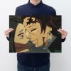 Demon Slayer Blade D Kamado Tanjirou Anime Characters Retro Kraft Paper Poster Decor Painting Wall Stickers - Anime Posters Shop
