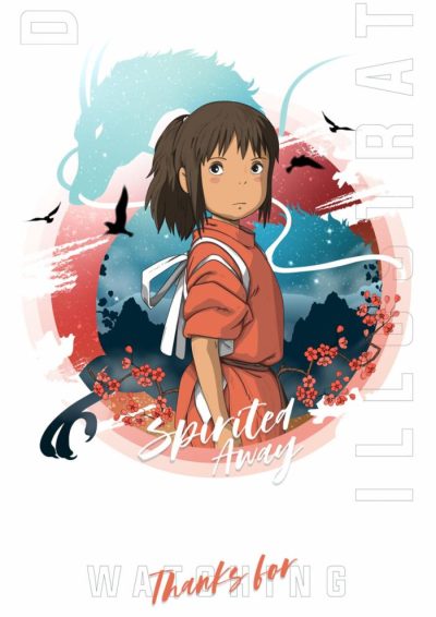 Japan Famous Cartoon Anime Spirited Away Character Quality Canvas Painting Posters Kids Room Living Wall Art 31 - Anime Posters Shop