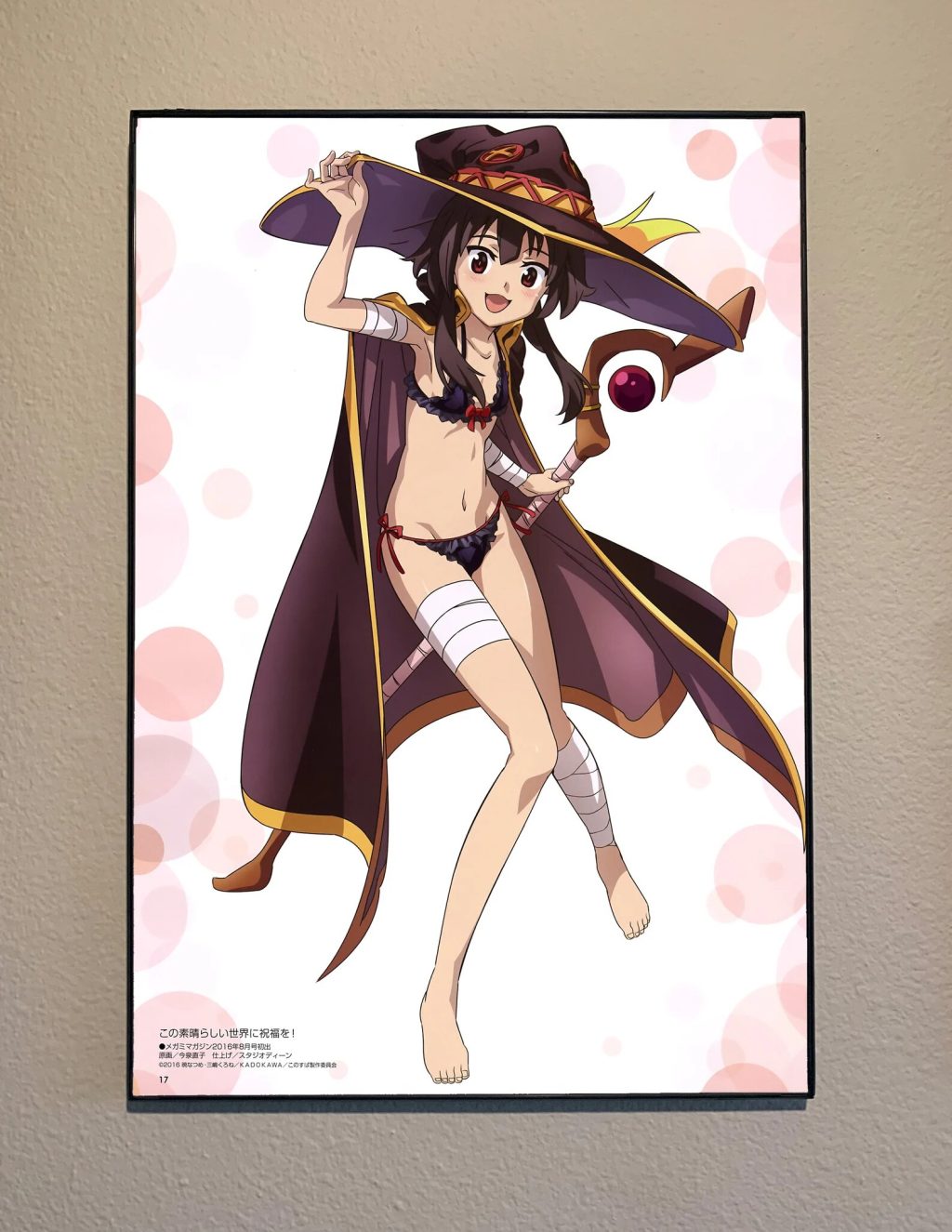 Japanese Anime Figure Hot Classic novel Konosuba Modern Art Home Wall Decoration Canvas Poster Aesthetics Kids 14 - Anime Posters Shop