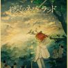 Painting Retro Poster Prints Anime The Promised Neverland Yakusoku No Neverland Norman kraft paper Wall Picture 23 - Anime Posters Shop