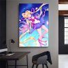 S Sailor Anime Moon Girl POSTER Poster Prints Wall Pictures Living Room Home Decoration Small 3 - Anime Posters Shop
