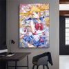 S Sailor Anime Moon Girl POSTER Poster Prints Wall Pictures Living Room Home Decoration Small 7 - Anime Posters Shop