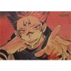 TIE LER Classic Kraft Paper Poster Jujutsu Kaisen Series Anime Character Poster Bar Cafe Interior Decoration 1 - Anime Posters Shop