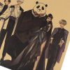 TIE LER Jujutsu Kaisen Kraft Paper Posters Wall Art Decor Picture Coffee Room Home Nostalgic Retro 4 - Anime Posters Shop