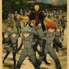 Vintage Anime Assassination Classroom Posters Kraft Paper Print Poster Wall Art Decor Modern Home Room Bar 11 - Anime Posters Shop
