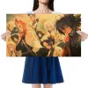 WINMIR Hot Anime Posters Demon Slayer Character Retro Kraft Paper Poster Bar Home Decor Painting Household - Anime Posters Shop