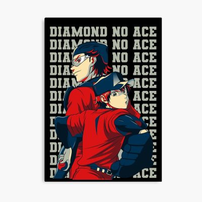 Ace Of Diamond: Best Pitcher Battery Sawamura And Miyuki Poster Official Anime Posters Merch