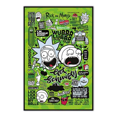 Rick and Morty HD Anime New Collection Posters